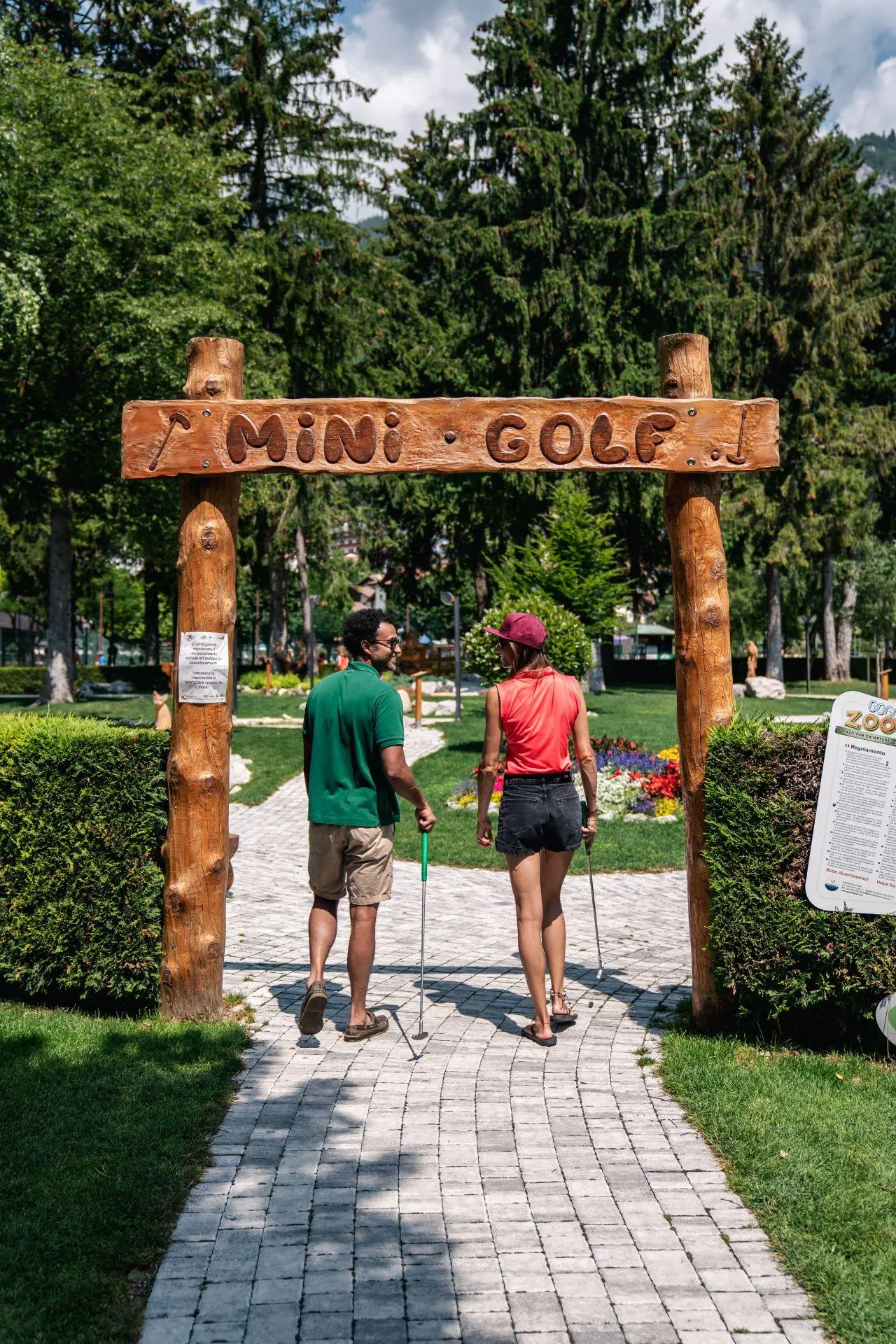 MInigolf a Molveno
