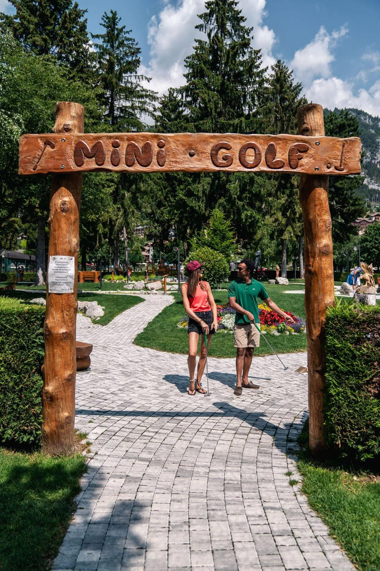 MInigolf a Molveno