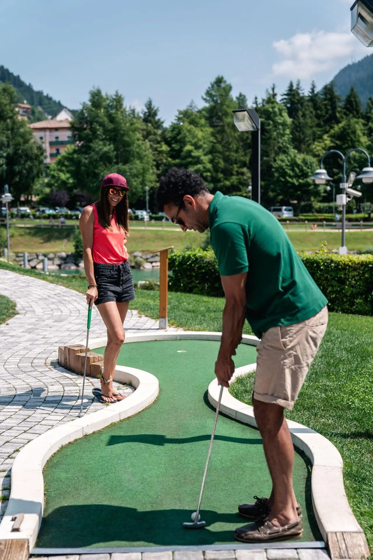 MInigolf a Molveno